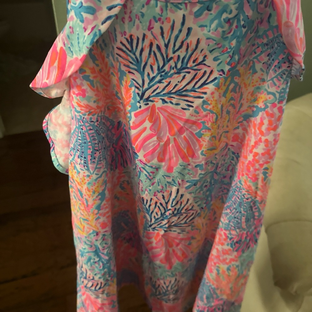 Lilly Pulitzer Vibrant Floral Tank Top